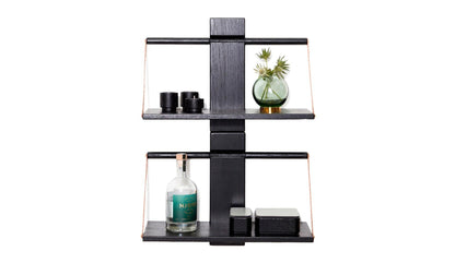 Andersen - Andersen Wood Wall Wandregal | Schwarz - Wandregale - Sarto Group