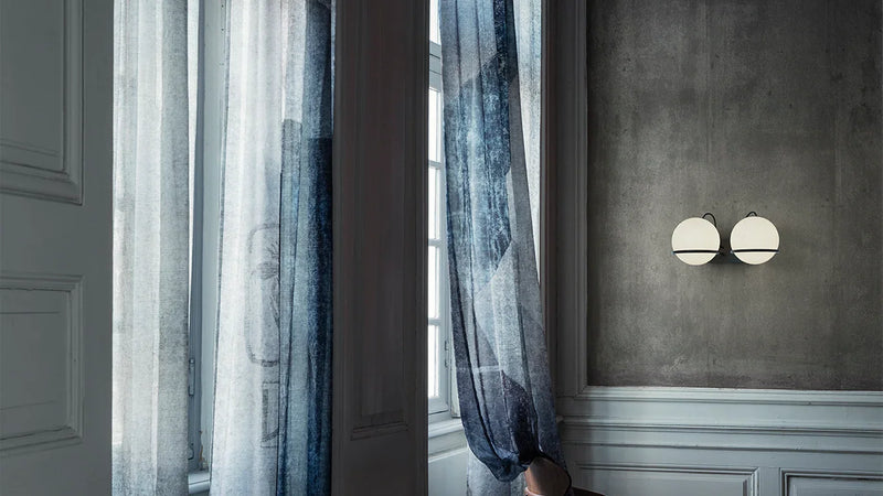 Astep - Astep Le Sfere Model 238/2 Wandleuchte | Schwarz - sarto Tailored Interiors Group