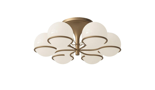 Astep - Astep Le Sfere Model 2042/6 Deckenleuchte | Champagner - Deckenleuchten - Sarto Group