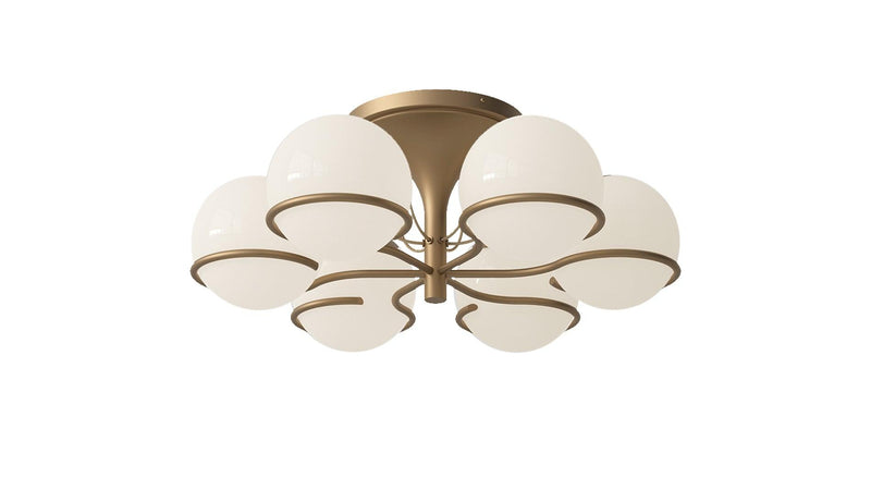 Astep - Astep Le Sfere Model 2042/6 Deckenleuchte | Champagner - sarto Tailored Interiors Group