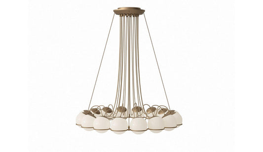 Astep - Astep Le Sfere Model 2109/16/14 Hängeleuchte | Champagner - Hängeleuchten - Sarto Group