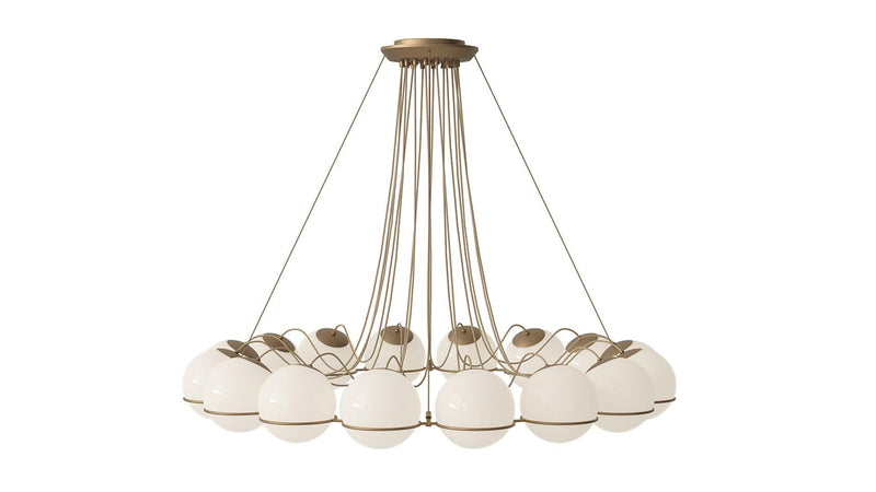 Astep - Astep Le Sfere Model 2109/16/20 Hängeleuchte | Champagner - sarto Tailored Interiors Group