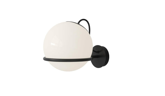Astep - Astep Le Sfere Model 238/1 Wandleuchte | Schwarz - Wandleuchten - Sarto Group