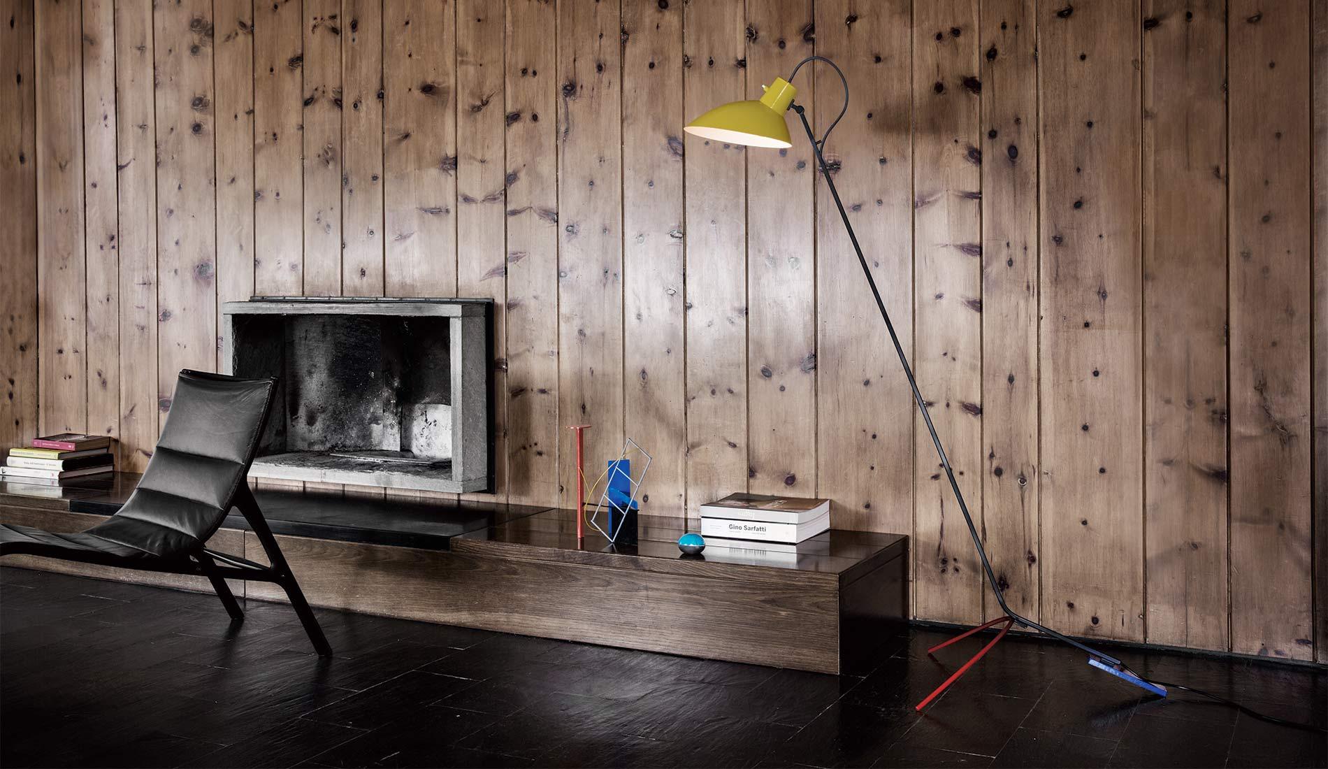 Astep - Astep VV Cinquanta Floor Stehleuchte | Mondrian - Stehleuchten - Sarto Group