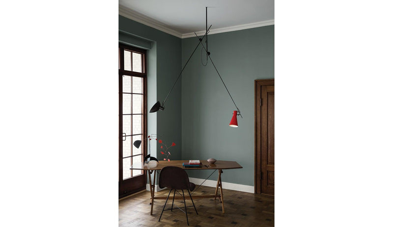 Astep - Astep VV Cinquanta Deckenleuchte | Halterung Schwarz - sarto Tailored Interiors Group