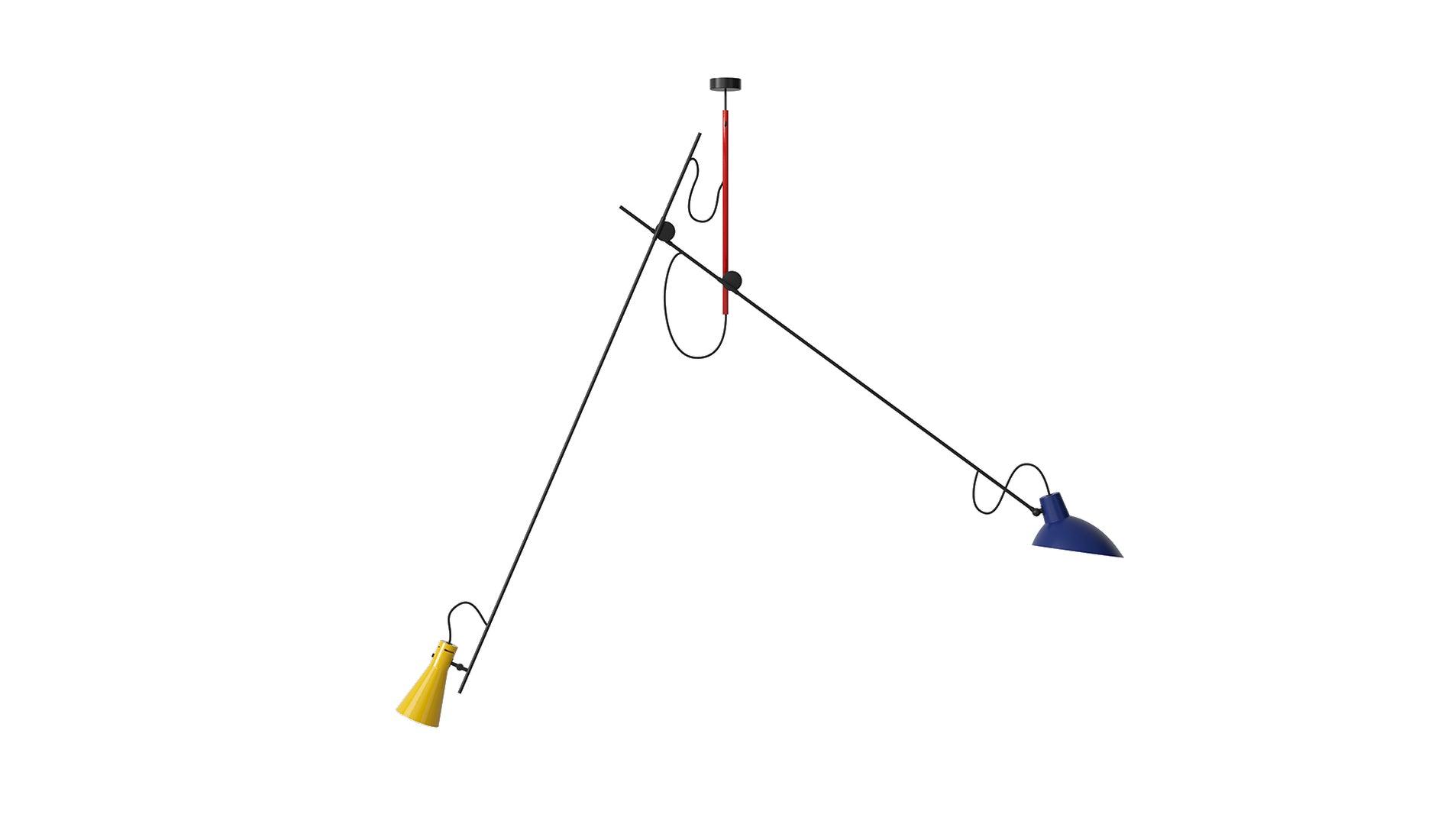 Astep - Astep VV Cinquanta Deckenleuchte | Mondrian - Deckenleuchten - Sarto Group