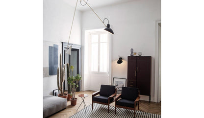 Astep - Astep VV Cinquanta Wall Wandleuchte | Halterung Schwarz - Wandleuchten - Sarto Group