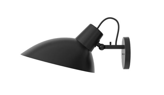 Astep - Astep VV Cinquanta Wall Wandleuchte | Halterung Schwarz - Wandleuchten - Sarto Group