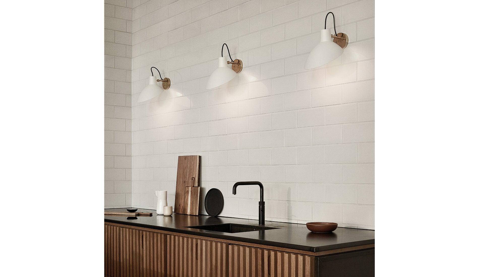 Astep - Astep VV Cinquanta Wall Wandleuchte | Halterung Messing - Wandleuchten - Sarto Group