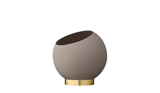 Aytm - AYTM Globe Blumentopf | Taupe - Blumentöpfe - Sarto Group