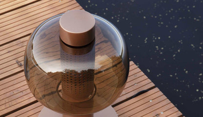 Brokis - Brokis Bonbori Outdoor Bodenleuchte | Kupfer - Bodenleuchten - Sarto Group
