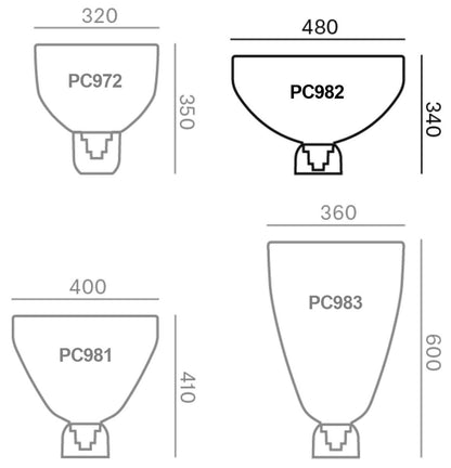 Brokis - Brokis Lightline Tischleuchte | H34 x Ø48 cm - Tischleuchten - Sarto Group