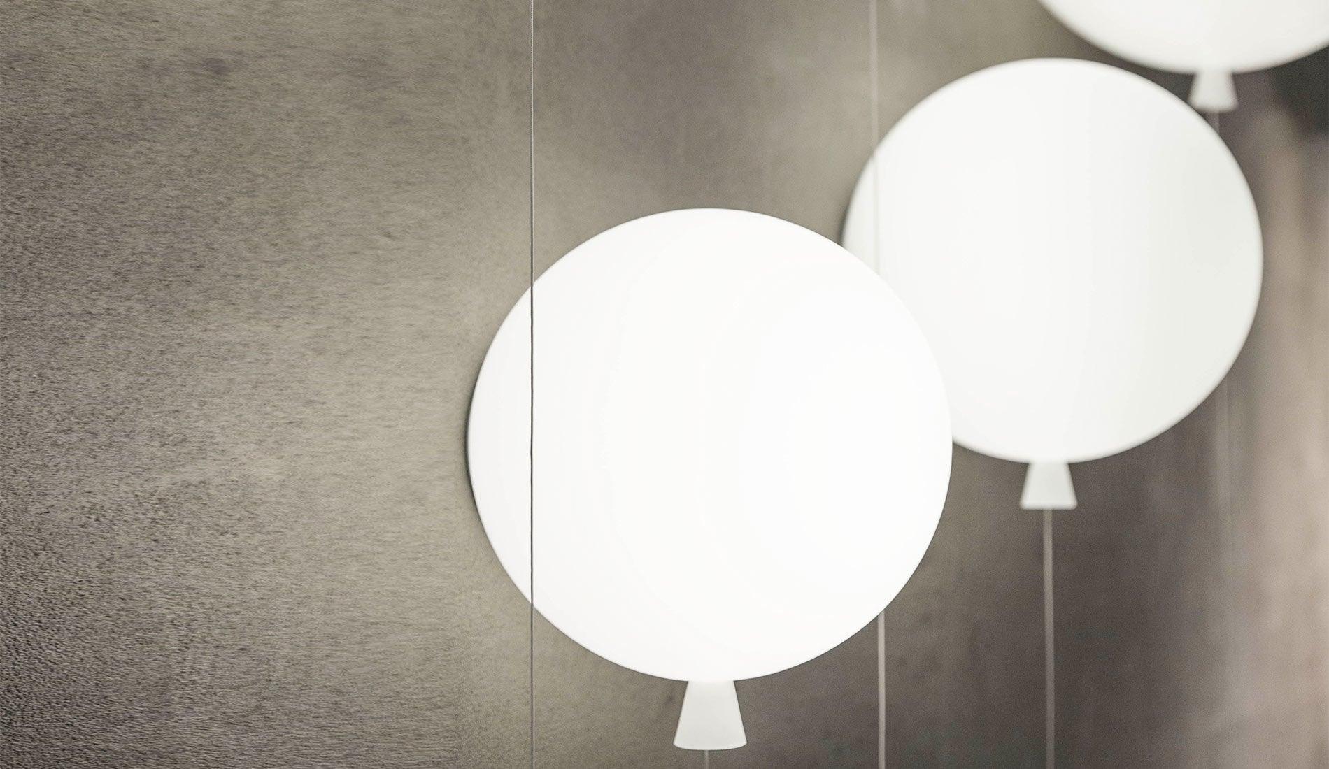 Brokis - Brokis Memory Wandleuchte | Glänzend Opal - Wandleuchten - Sarto Group