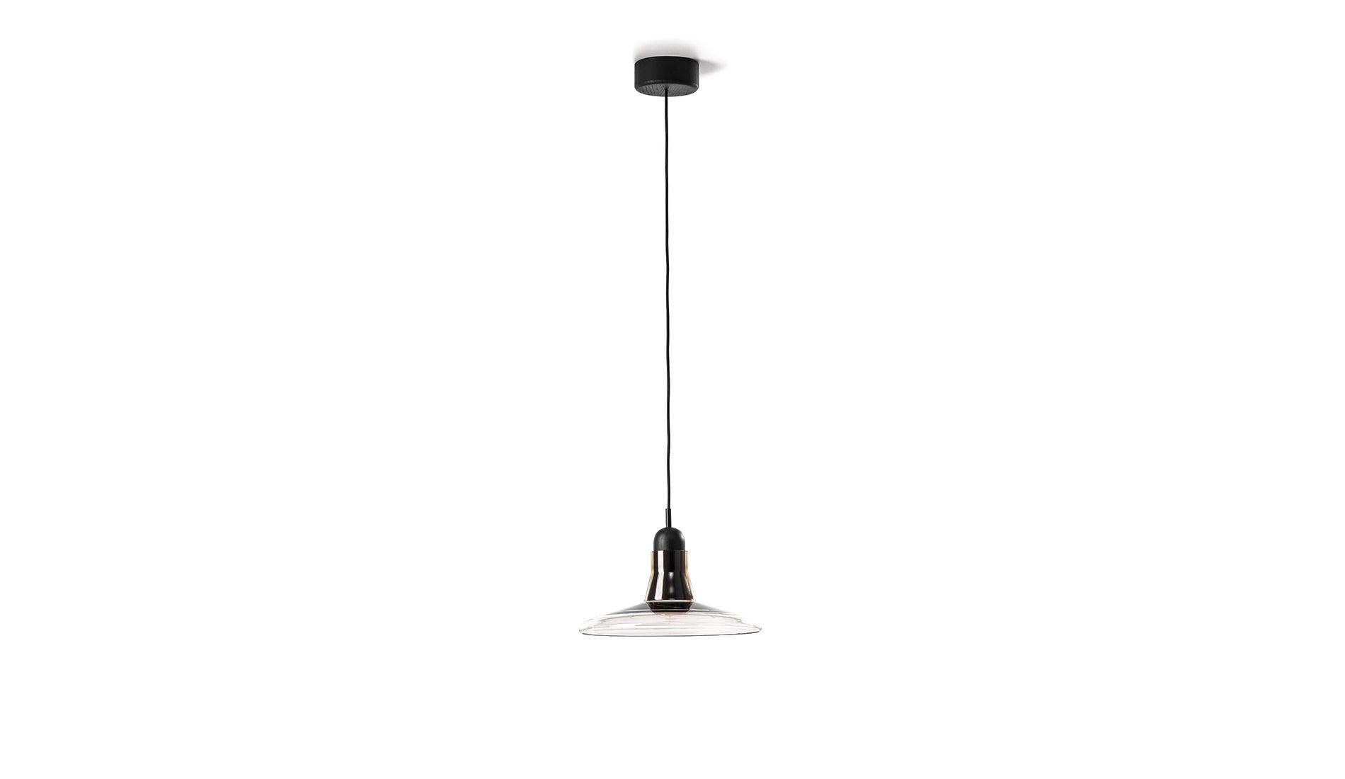 Brokis - Brokis Shadows XL PC939 Hängeleuchte Ø 39 cm | Klar - Hängeleuchten - Sarto Group