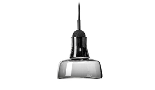 Brokis - Brokis Shadows XL PC940 Hängeleuchte Ø 26 cm | Rauchgrau - Hängeleuchten - Sarto Group