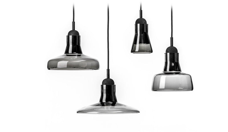 Brokis - Brokis Shadows XL PC939 Hängeleuchte Ø 39 cm | Rauchgrau - sarto Tailored Interiors Group