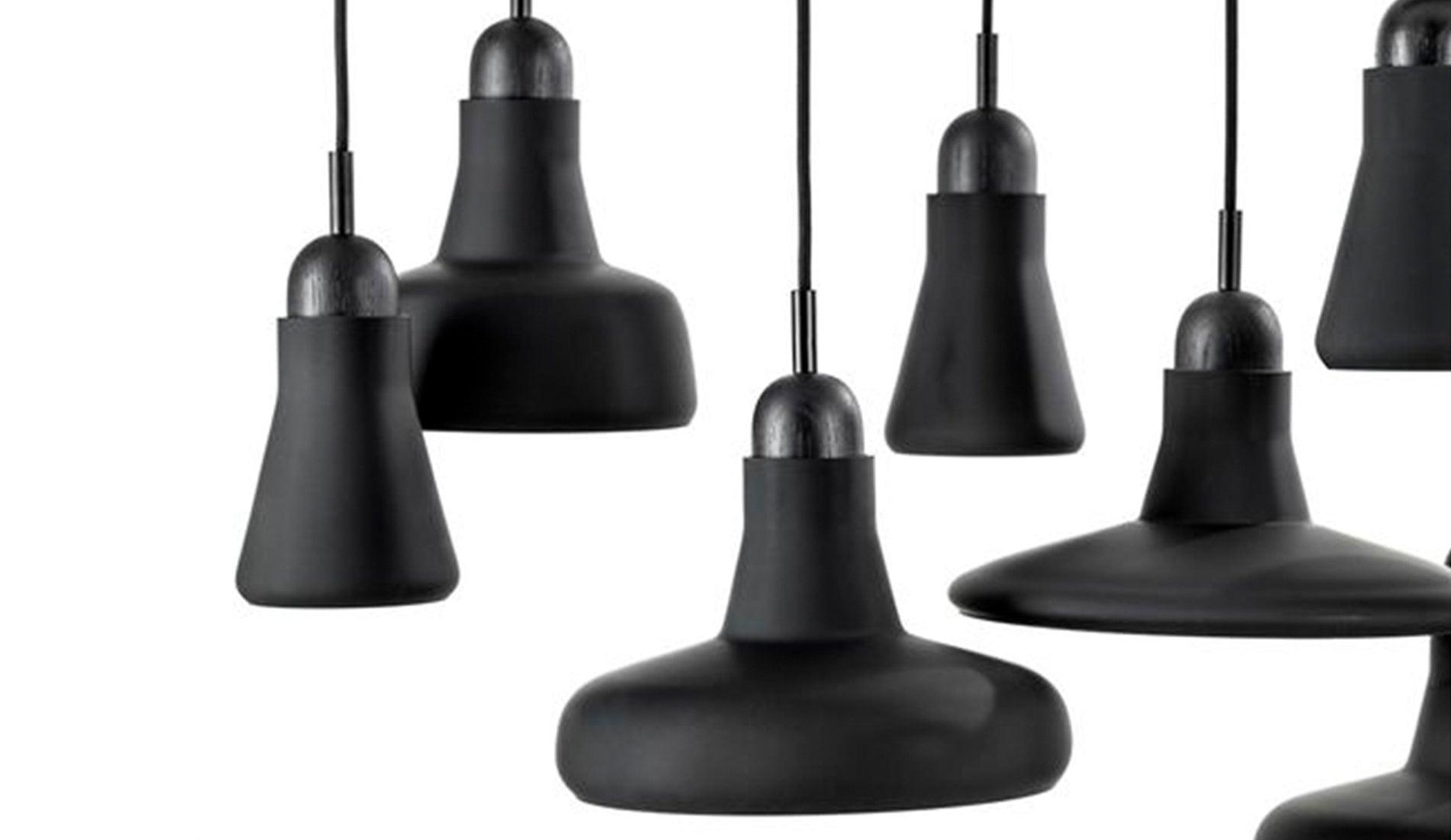 Brokis - Brokis Shadows PC894 Hängeleuchte | Mattschwarz - Hängeleuchten - Sarto Group