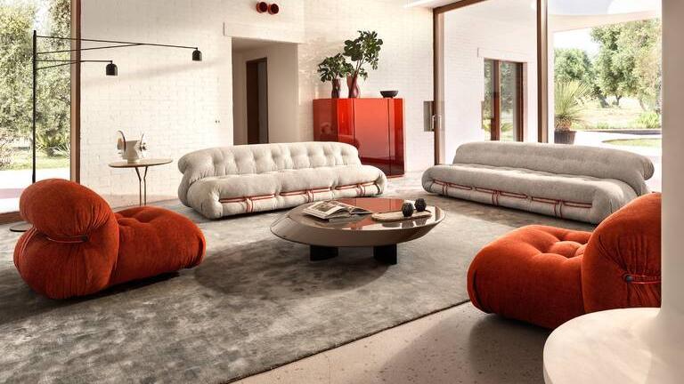 Cassina - Soriana Sofa - sarto Tailored Interiors Group