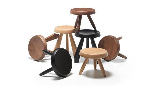 Cassina - 523 Tabouret Méribel Hocker - sarto Tailored Interiors Group