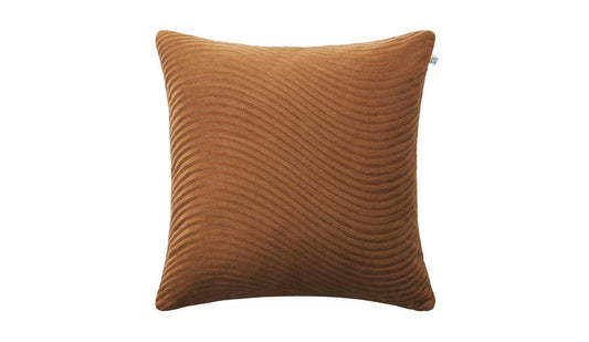 Chhatwal & Jonsson - Chhatwal & Jonsson Kunal Kissen 50 x 50 cm | Cognac - Zierkissen - Sarto Group