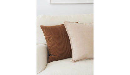 Chhatwal & Jonsson - Chhatwal & Jonsson Kunal Kissen 50 x 50 cm | Cognac - Zierkissen - Sarto Group