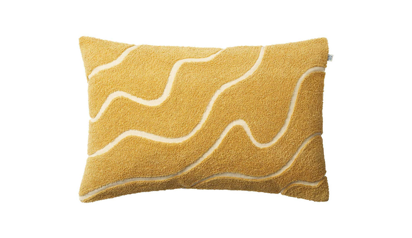 Chhatwal & Jonsson - Chhatwal & Jonsson Kashi Kissen 40 x 60 cm | Spicy Yellow - sarto Group