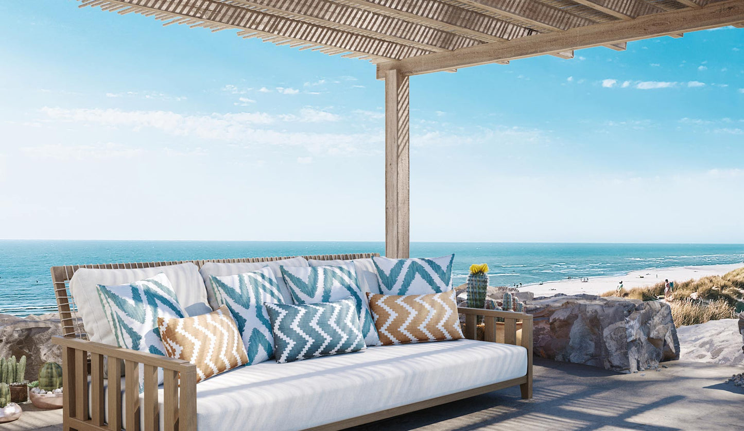 Chhatwal & Jonsson - Chhatwal & Jonsson Ikat Sema Outdoor Kissen - sarto Group