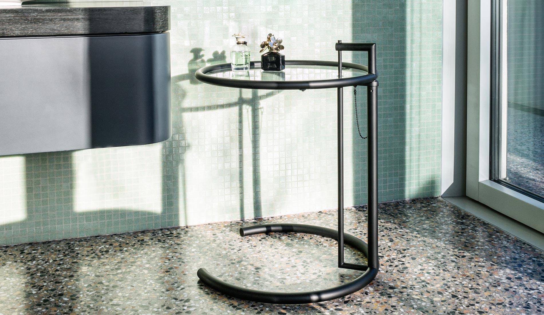 ClassiCon - ClassiCon Adjustable E 1027 Beistelltisch Black Version - Beistelltische - Sarto Group