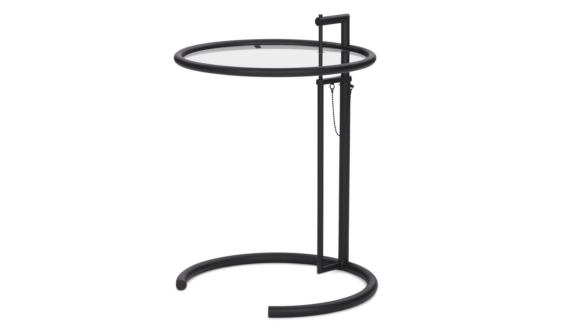 ClassiCon - ClassiCon Adjustable E 1027 Beistelltisch Black Version - Beistelltische - Sarto Group