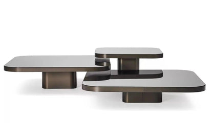 ClassiCon - Classicon Bow Couchtisch Messing brüniert - Couchtische - Sarto Group