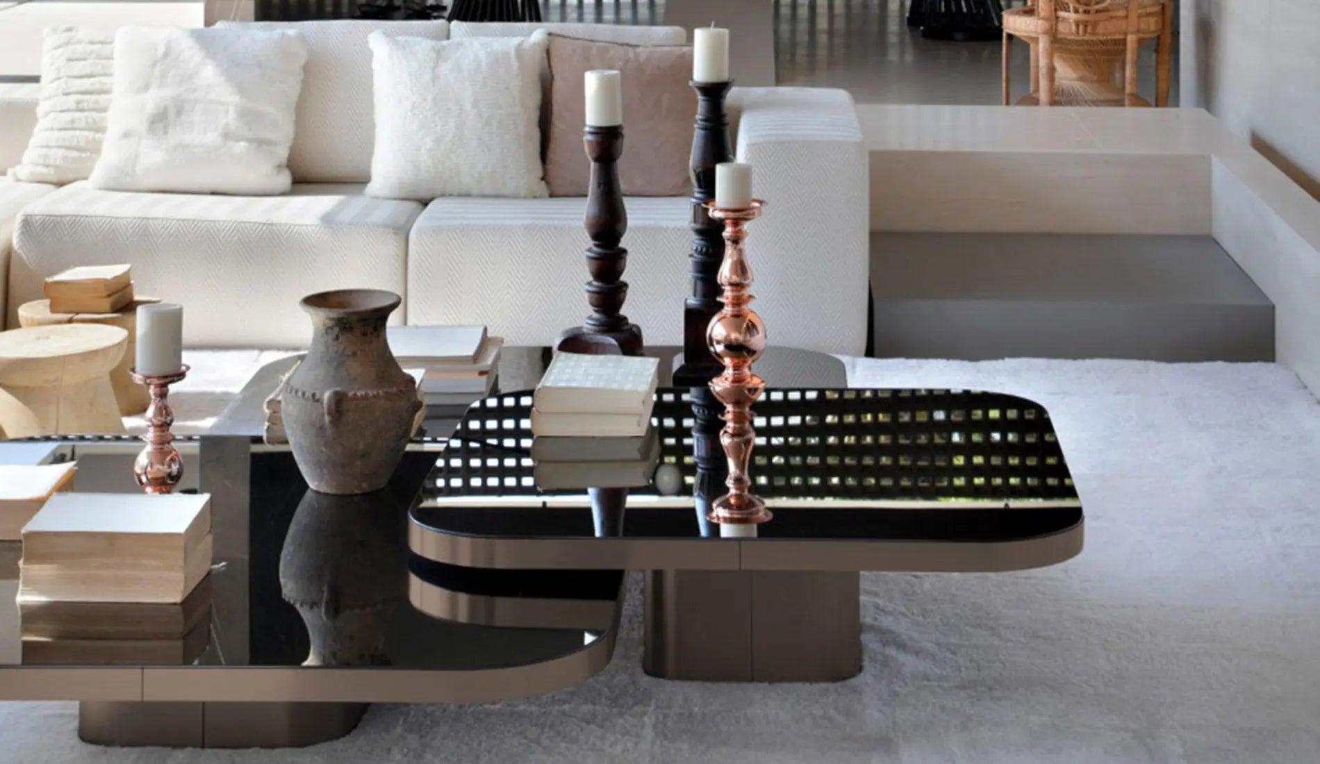 ClassiCon - Classicon Bow Couchtisch Messing brüniert - Couchtische - Sarto Group