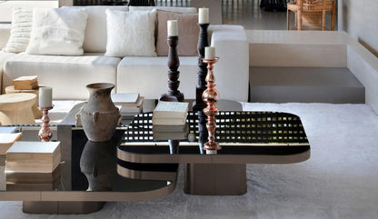 ClassiCon - Classicon Bow Couchtisch Messing brüniert - Couchtische - Sarto Group