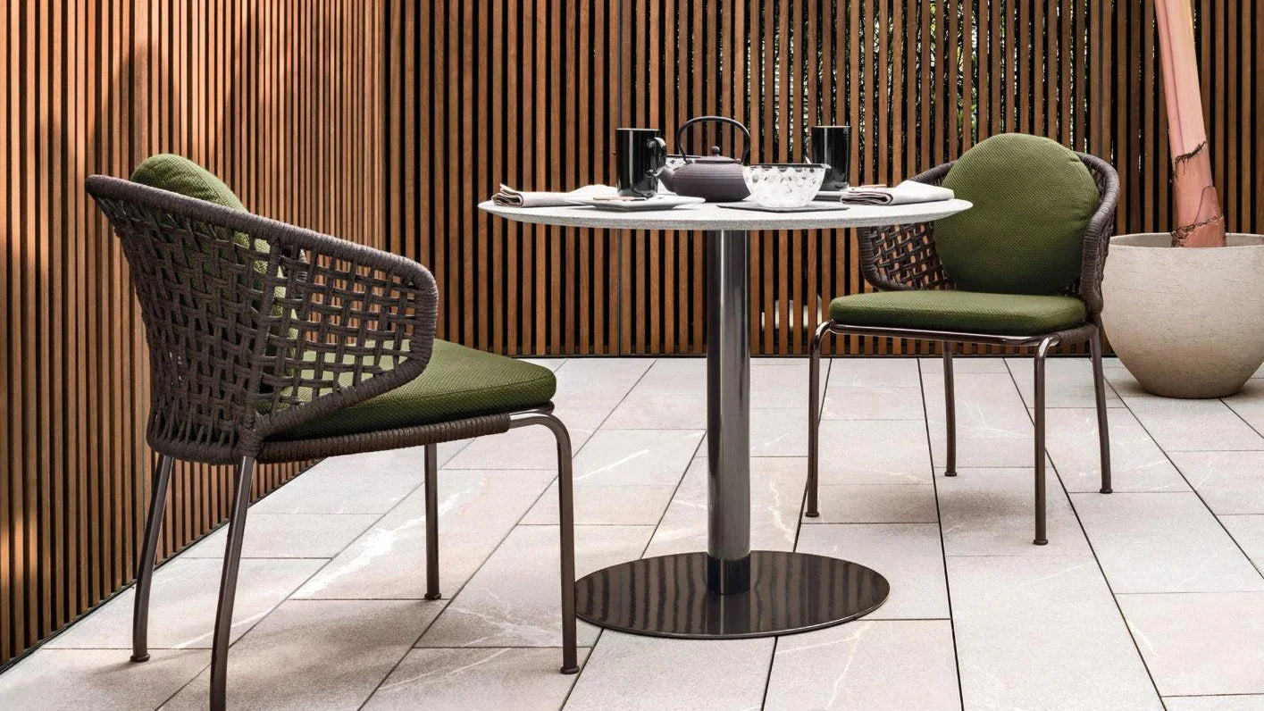Minotti - Aston "Cord" Outdoor Stuhl - sarto Tailored Interiors Group