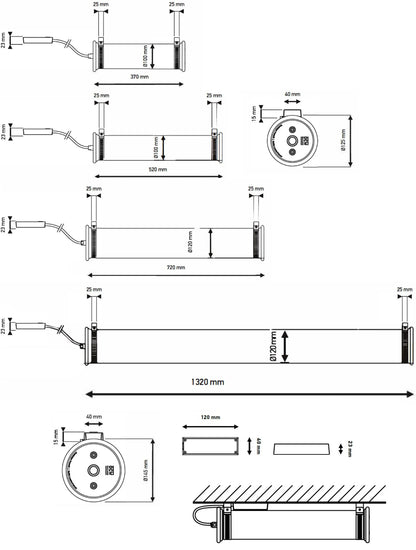 DCW éditions Paris - DCW In The Tube Wandleuchte Indoor - sarto Tailored Interiors Group