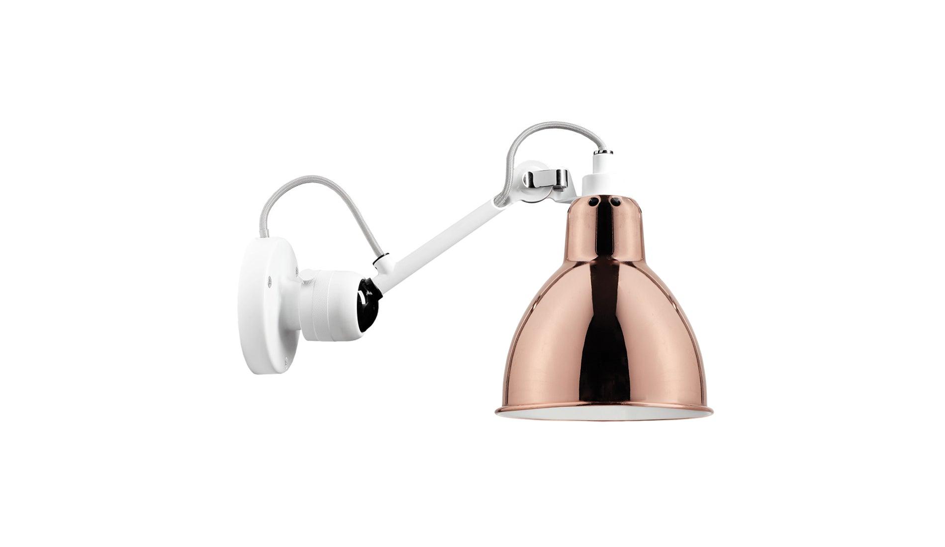 DCW éditions Paris - DCW Lampe Gras N°304 Wandleuchte Weiß - Wandleuchten - Sarto Group
