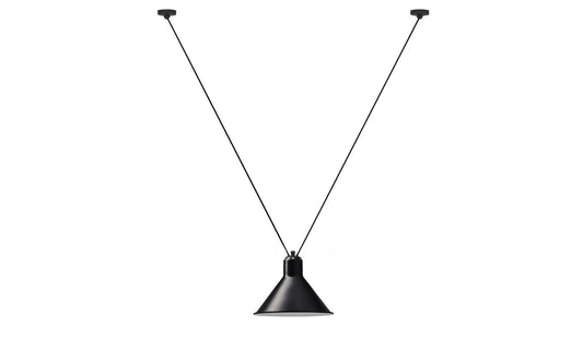 DCW éditions Paris - DCW Lampe Gras N°323 Les Acrobates Conic Schwarz - Hängeleuchten - Sarto Group