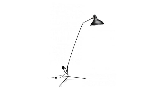 DCW éditions Paris - DCW Mantis BS1 Stehleuchte Dreiecksfuß - Stehleuchten - Sarto Group