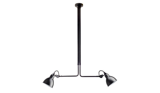 DCW éditions Paris - DCW Lampe Gras N°314 Deckenleuchte - Rund - Schwarz - Deckenleuchten - Sarto Group