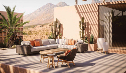 Dedon - Mbrace Lounge Sessel mit Polsterauflage - Gartensessel - Sarto Group
