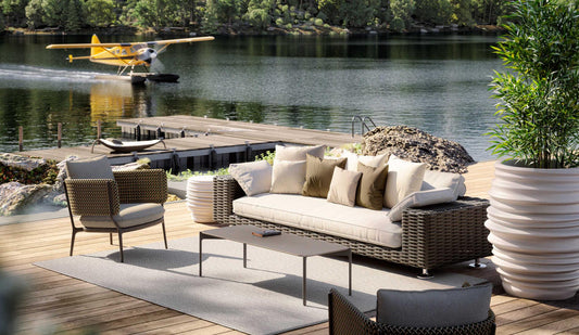Dedon - Babylon Outdoor Beistelltisch - Gartenhocker - Sarto Group