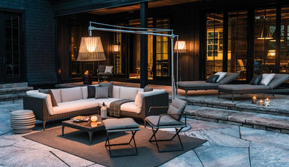 Dedon - Mu 4-Sitzer Sofa mit Polstern - Gartensofas - Sarto Group