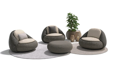 Dedon - Atolo Hocker - Gartenhocker - Sarto Group