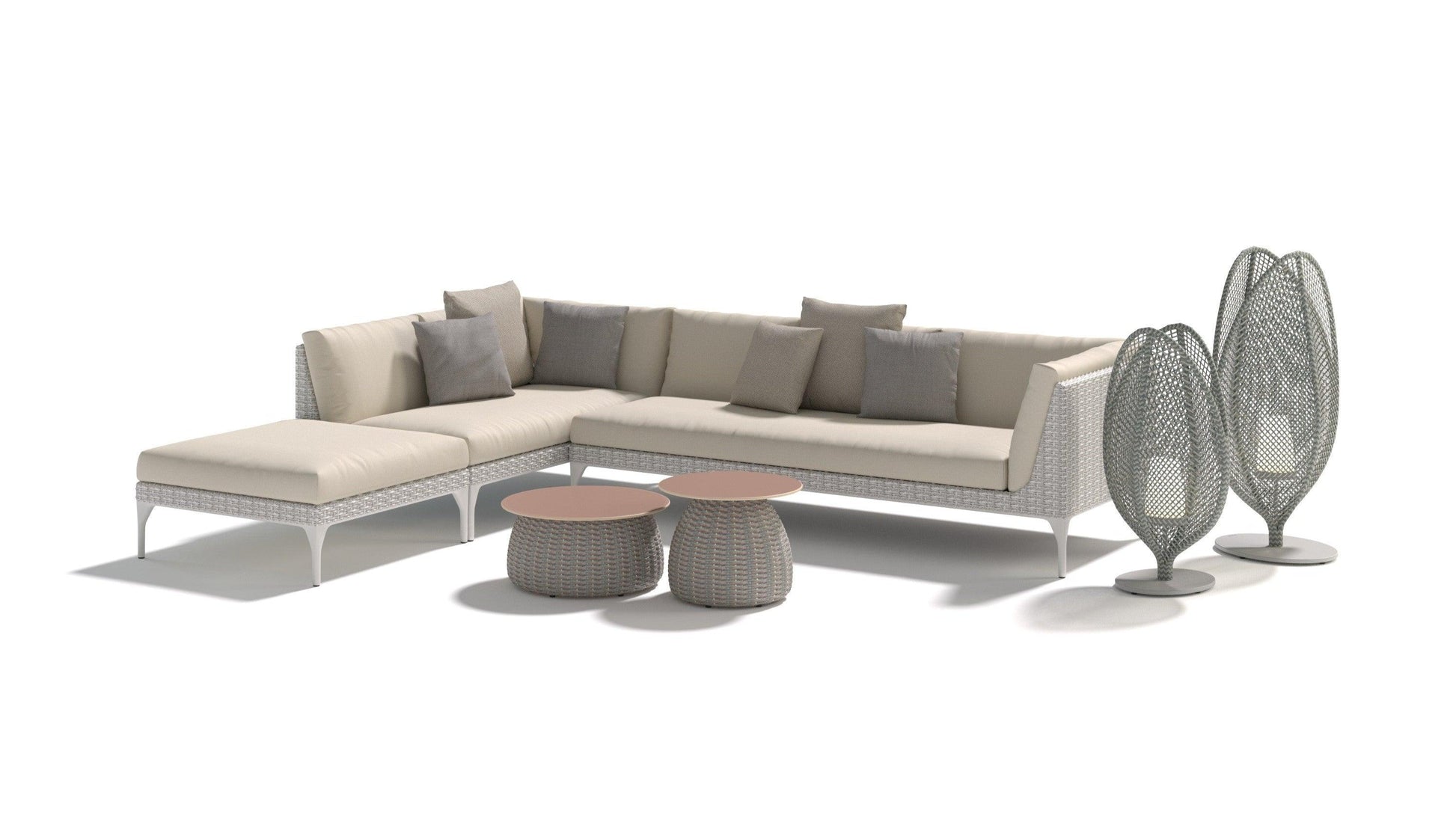 Dedon - Mu Hocker - Gartenhocker - Sarto Group