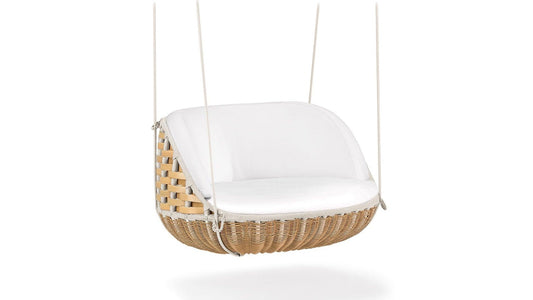 Dedon - SwingMe Sessel mit Sitz- und Rückenkissen - Gartensessel - Sarto Group