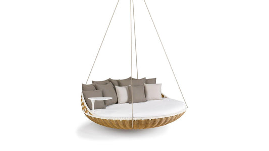 Dedon - Swingrest Hanging Lounger mit Sitz- und Dekokissen - Gartensofas - Sarto Group