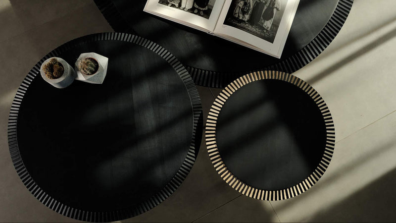 Zanat - Zanat Piano Couchtisch M | Ahorn Schwarz - sarto Tailored Interiors Group