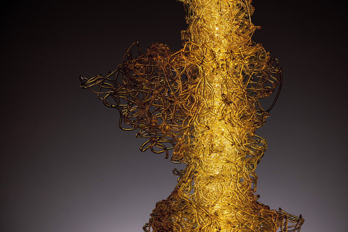 Edra Dilly Stehleuchte Gold