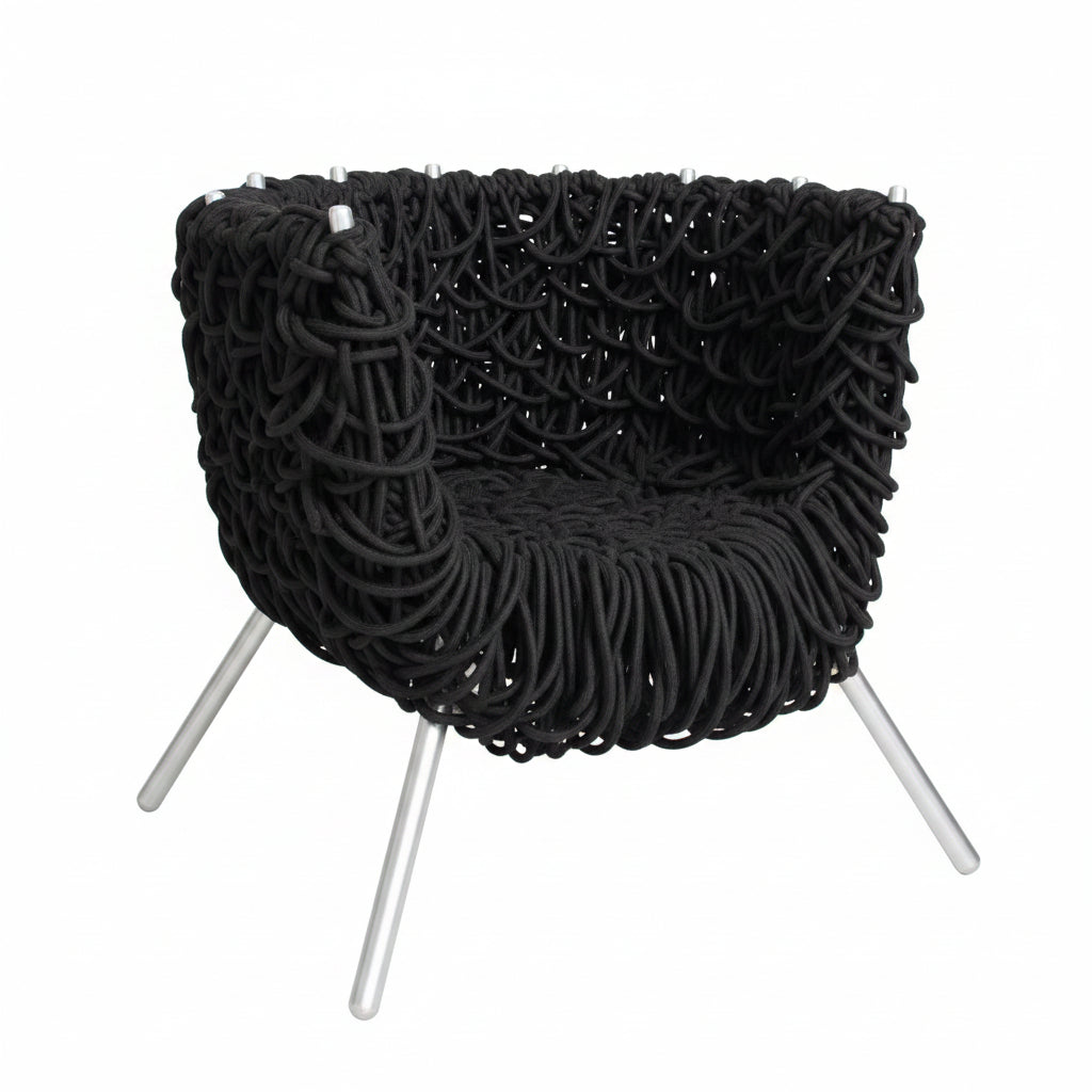 Edra Vermelha Armchair Black