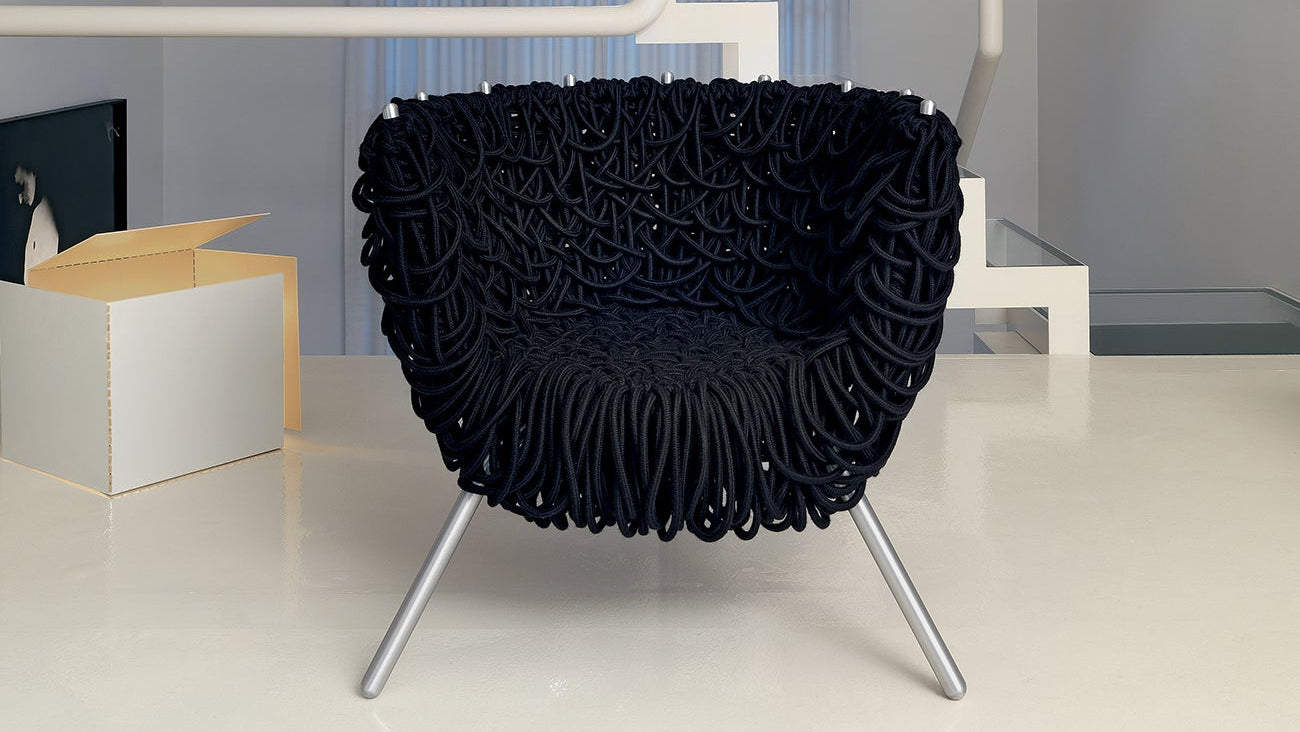 Edra Vermelha Armchar Black