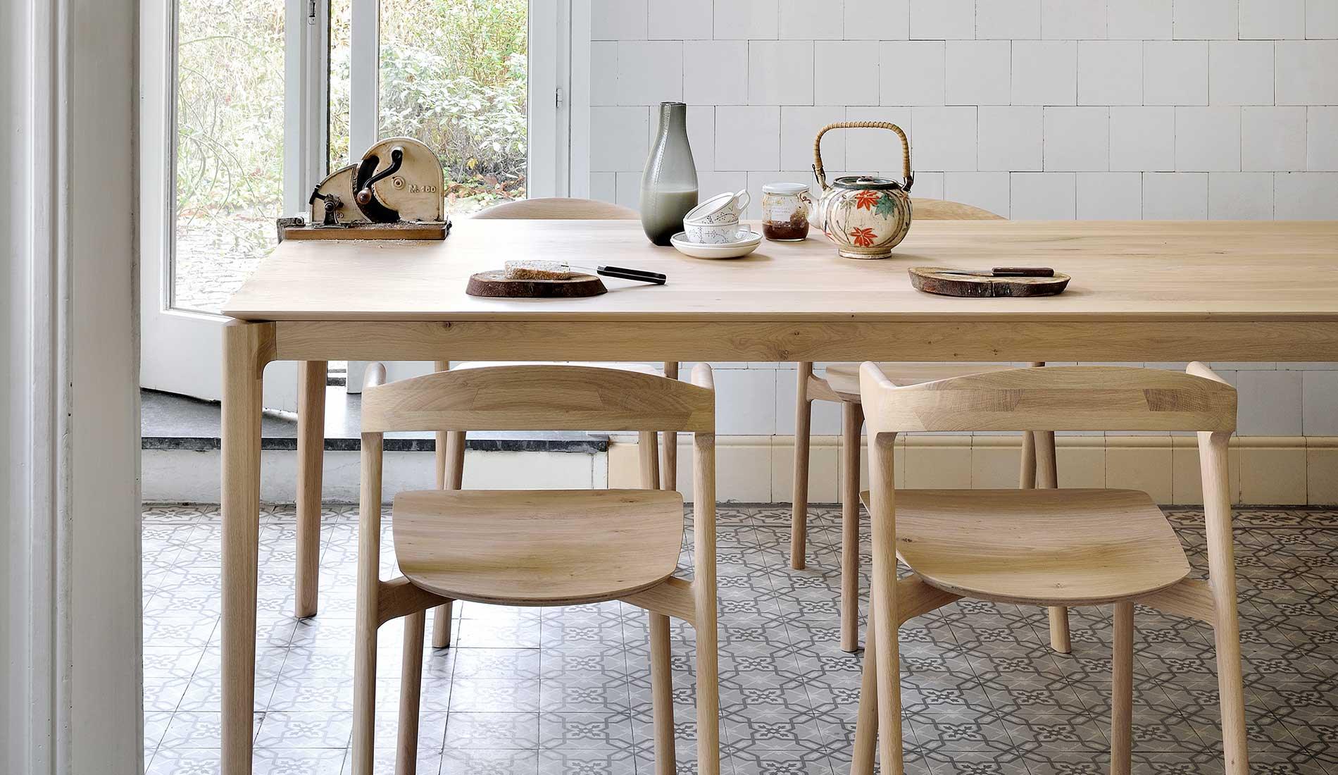 Ethnicraft - Ethnicraft Bok Tisch | Eiche - Esstische - Sarto Group